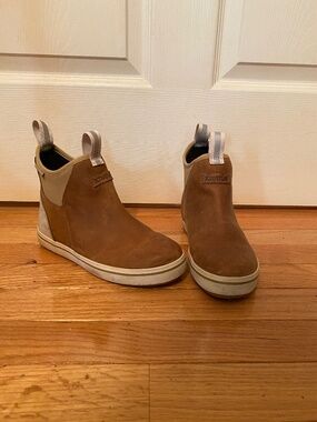 Xtratuf Tan Leather Dock Shoes